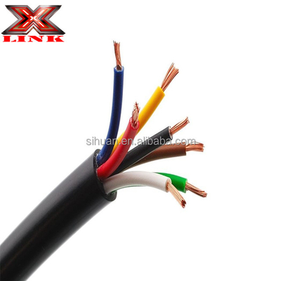 BS6500 Padrão 7 Núcleo de PVC Fios de cobre em rosca Elétricos Fios de trilhos de reboque para indústria