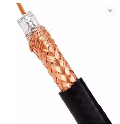 50 Ohm Low Loss Copper Conductor RG213U UHF VHF VB Cable de Comunicação Coaxial de Rádio