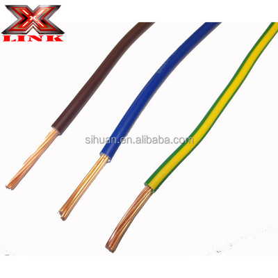 1.5mm Elétrico pvc fio isolado e cabo com material de isolamento