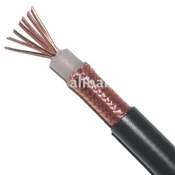 Cabo coaxial de transmissão de longa distância RG213 com isolamento PE e condutor de cobre