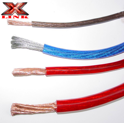 0 Gauge Car Audio Amplifier Cable de alimentação com PVC durável Jacket e condutor de cobre