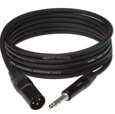 24AWG PVC Isolamento XLR DMX Cabos para Micrófonos, Estações de Rádio e Sistemas de Alto-falantes