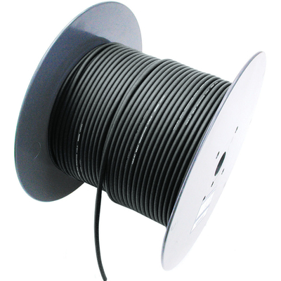 Conector de ouro, micrófono de proteção com trança, cabo de áudio 0,22 mm2 0,35 mm2 para som claro