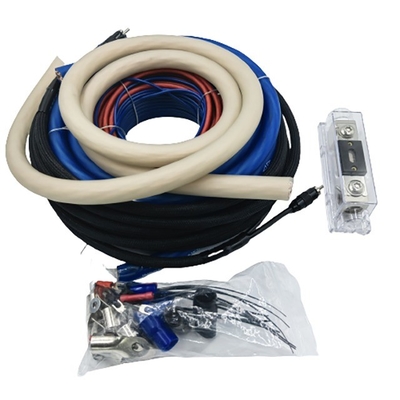 Kit de fiação do amplificador de carro de 4 gauges para instalação e desempenho aéreos