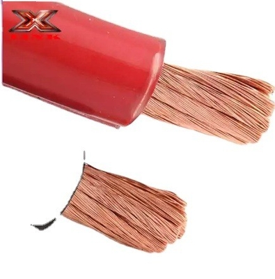 1/0 AWG Gauge Car Audio Power Cable Copper Clad Aluminum Conductor para entrega de energia