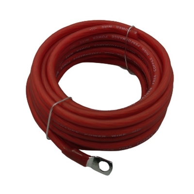5.2m PVC Jacket High End 1/0 4 8 AWG Gauge Car Amplifier Wiring Kit para sistemas de áudio de carro