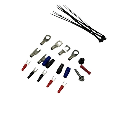 5.2m PVC Jacket High End 1/0 4 8 AWG Gauge Car Amplifier Wiring Kit para sistemas de áudio de carro