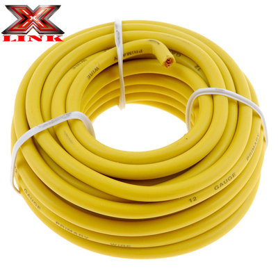 1 mm2 Cable de fio elétrico primário de jaqueta de PVC de cobre para atualizações elétricas de automóveis