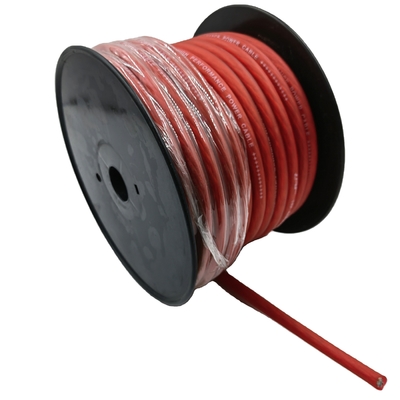 Cabo de alimentação de áudio de carro 1/0 AWG GA Gauge Flexível Jacket de PVC translúcido para o solo do carro