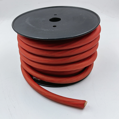 Cabo de alimentação de áudio de carro 1/0 AWG GA Gauge Flexível Jacket de PVC translúcido para o solo do carro
