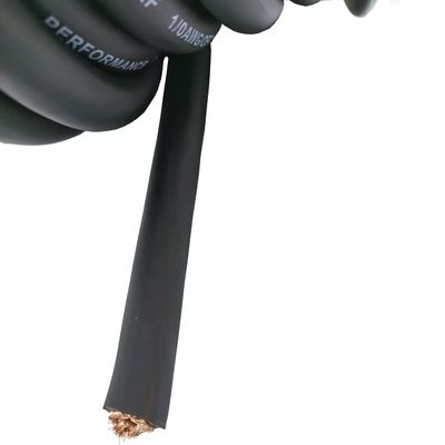 1/0 AWG Oversize Gauge 4/0 GA Car Audio OFC Cable de alimentação Soft Touch Flexível PVC Jaqueta