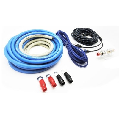 Kit de fiação do amplificador de automóvel de cobre OFC compatível com a especificação completa dos EUA CEA-2015 0GA AWG