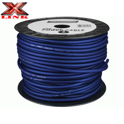 OFC Conductor Car Audio Battery 0 Gauge 4 Gauge 8 Gauge Power Wire com isolamento de PVC