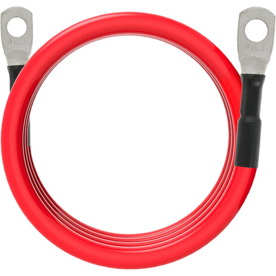 Cabo de energia de áudio de carro de cobre de jaqueta de PVC 1/0 2 4 6 AWG Gauge Battery