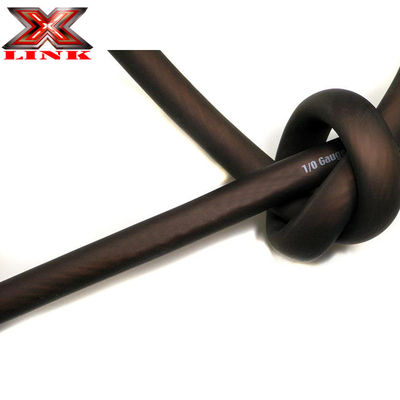 0 Gauge Car Power Cable Wire para a demanda dos clientes PVC Material de isolamento e CCA/OFC/Condutor de cobre