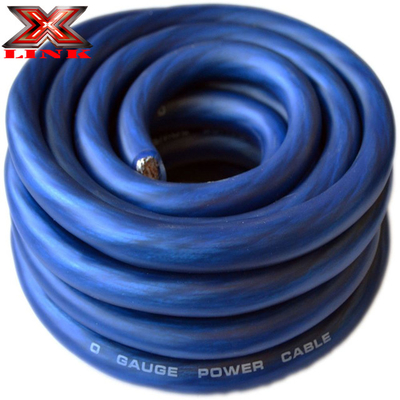 0 Gauge Car Power Cable Wire para a demanda dos clientes PVC Material de isolamento e CCA/OFC/Condutor de cobre
