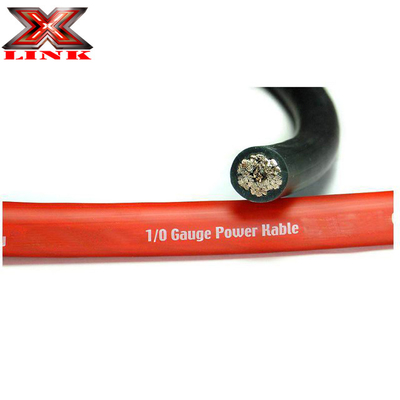 Casaco de PVC suave Super suave Flexível Frigorífico 0ga Carro Amp Cable de energia fio em qualquer cor