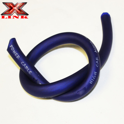 Casaco de PVC suave Super suave Flexível Frigorífico 0ga Carro Amp Cable de energia fio em qualquer cor