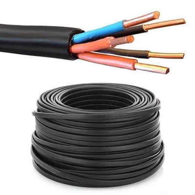 Cabos elétricos de fio plano isolados para aplicações elétricas personalizadas e seguras