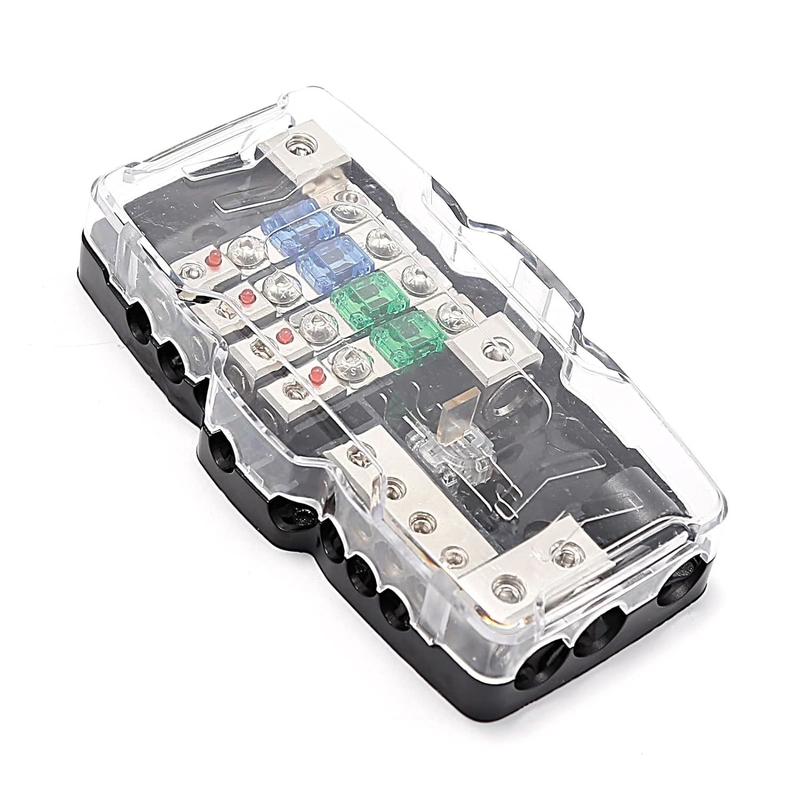 0 awg 12V Multifuncional Mini ANL caixa de fusível bloco de distribuição para veículos