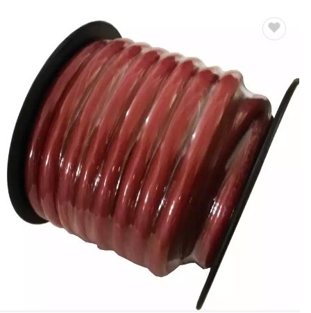 CCA Condutor 50 pés FLEXIBLE CABULA REAL 1/0 Gauge Amplificador de potência/Rolo de cabo de solo