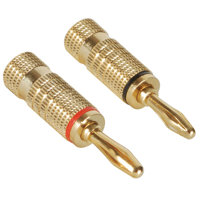 7.3mm Diâmetro Externo Plug de Áudio Jack Plug de Banana para sistemas de fio de alto-falante