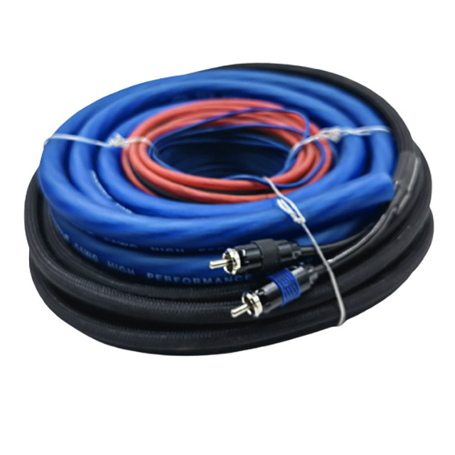 Stock 0/2/4/8 Gauge OFC/CCA Amplificador de Áudio de Carro Kit de Cabos de Cabos para Suas Necessidades de Áudio