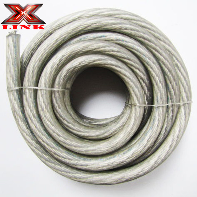 Industrial Vermelho Azul Verde Púrpura Amarelo Rosa Laranja Car Audio Power Ground Wire Cable