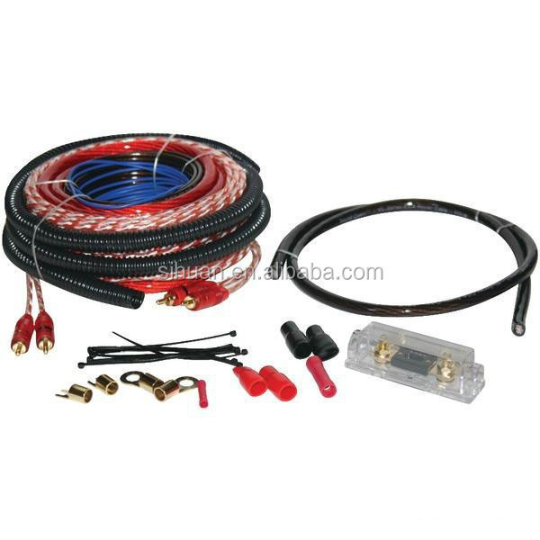 Atualize o seu sistema de áudio de carro com o nosso kit de fiação do amplificador de carro profissional a um preço