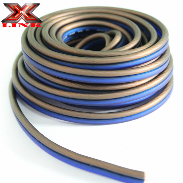 14ga True Gauge Copper OFC Speaker Wire A melhor atualização para entusiastas de áudio de carro