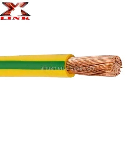 Cabos elétricos de baixa tensão 10awg 12awg 14awg 16awg de PVC revestidos com padrão BS6500