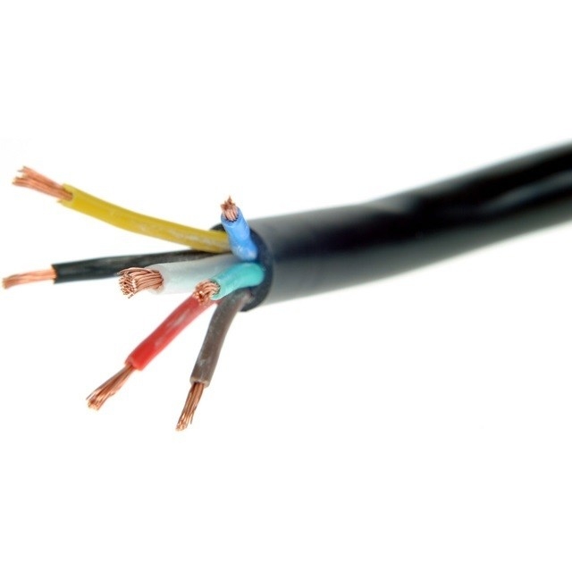 Cabo de reboque de cobre puro de 7 fios de 14 gauge 7 cabo de extensão de condutor para reboque de RV