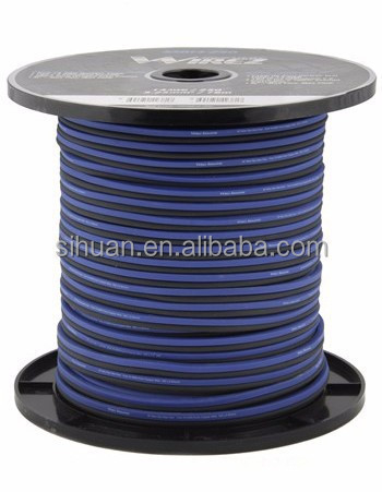 Sistemas de áudio de automóveis de ponta Super-Clear Flexible Transparent Jacket Amp Wiring Kit com conector RCA Tipo PVC Jacket