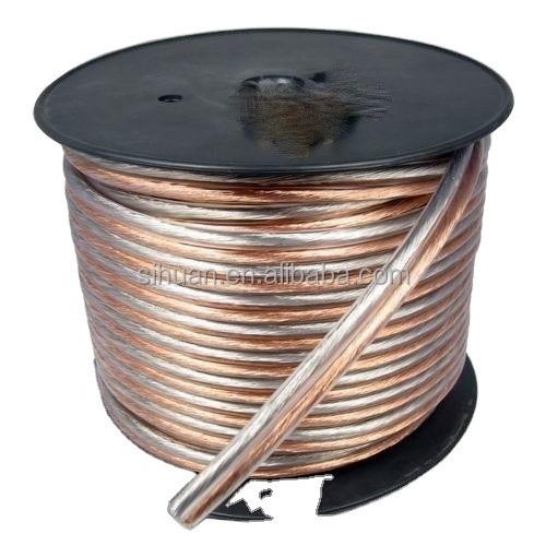 Conector RCA de tipo de fio de chapéu transparente flexível para automóveis e domicílios