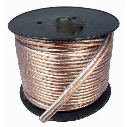 10 gauge Gold Connector Pure Copper Speaker Cable Match para sistemas de áudio profissionais