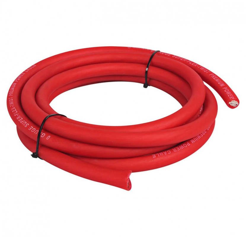 Conductor de cobre Cable de alimentação de áudio de carro PVC de baixa tensão isolado