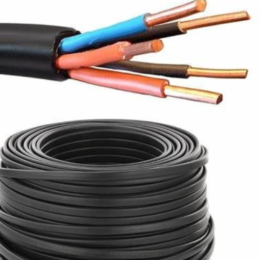 Fios e cabos elétricos flexíveis isolados em PVC para instalação fácil e segura